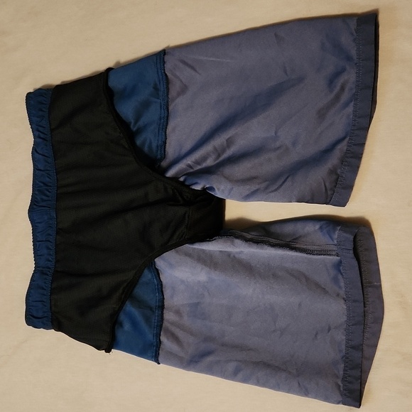Hurley blue and gray swim trunks 10/ 12 - Picture 4 of 5